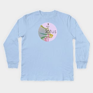 lotus Kids Long Sleeve T-Shirt